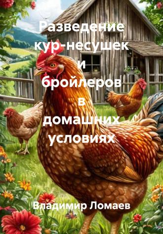 Обложка книги «Разведение кур-несушек и бройлеров в домашних условиях»