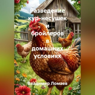 Обложка книги «Разведение кур несушек и бройлеров в домашних условиях»