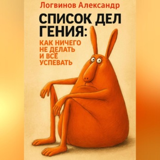 Обложка книги «Список дел гения: как ничего не делать и всё успевать»