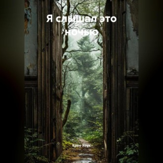 Обложка книги «Я слышал это ночью»
