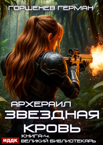 Обложка книги «Звёздная Кровь Архераил. Книга 4. Великий библиотекарь»