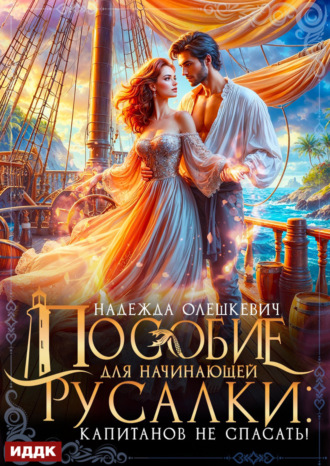 Обложка книги «Пособие для начинающей русалки: капитанов не спасать!»