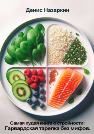 Самая худая книга о стройности: Гарвардская тарелка без мифов. Денис Назаркин