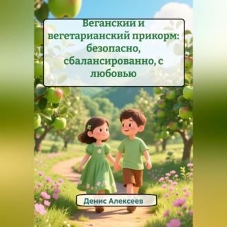 Обложка книги «Веганский и вегетарианский прикорм: безопасно, сбалансированно, с любовью»