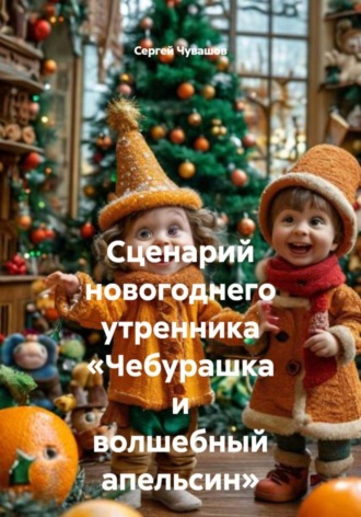 Обложка книги «Сценарий новогоднего утренника «Чебурашка и волшебный апельсин»»