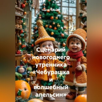 Обложка книги «Сценарий новогоднего утренника «Чебурашка и волшебный апельсин»»