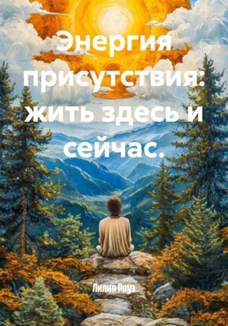 Обложка книги «Энергия присутствия: жить здесь и сейчас»