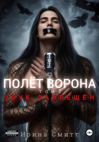 Обложка книги «Полёт Ворона. Том 1. Звук Запрещён»