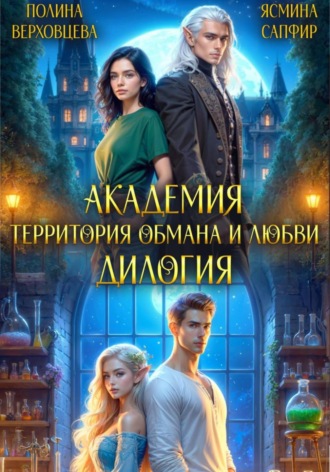 Обложка книги «Академия. Территория обмана и любви. Дилогия»