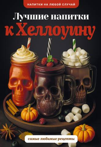 Обложка книги «Лучшие напитки к Хэллоуину»