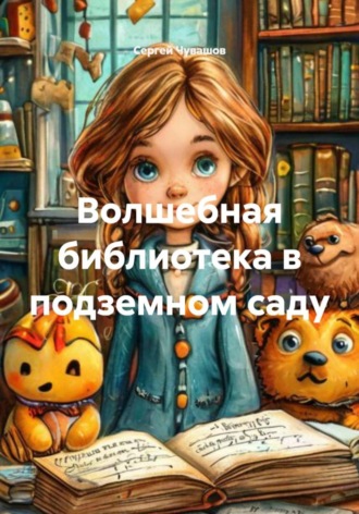 Обложка книги «Волшебная библиотека в подземном саду»