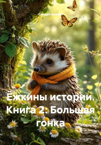 Обложка книги «Ёжкины истории. Книга 2: Большая гонка»