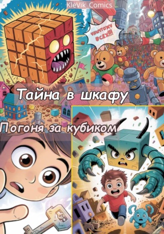Обложка книги «Тайна в шкафу. Погоня за кубиком»