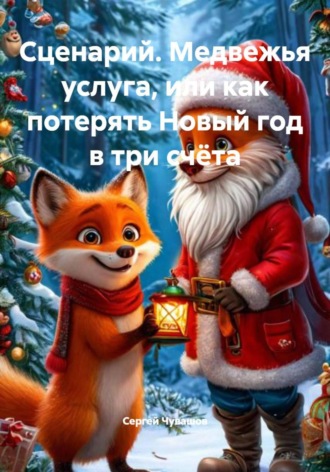Обложка книги «Сценарий. Медвежья услуга, или как потерять Новый год в три счёта»