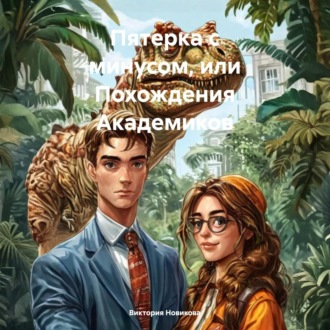 Обложка книги «Пятерка с минусом, или Похождения Академиков»