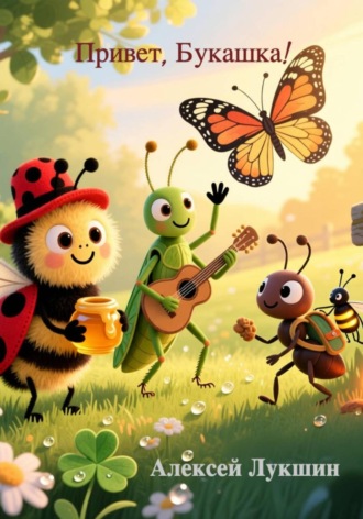 «Привет, букашка! Добрые стихи для первых встреч с миром насекомых». Алексей Лукшин