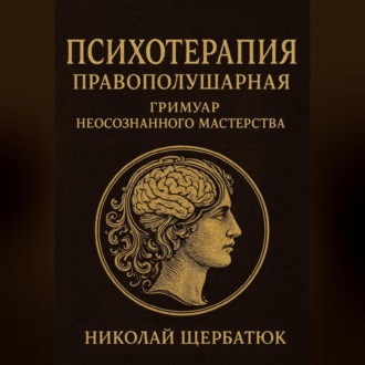 Обложка книги «Психотерапия Правополушарная: Гримуар Неосознанного Мастерства»