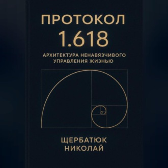 Обложка книги «Протокол 1.618: Архитектура Ненавязчивого Управления Жизнью»
