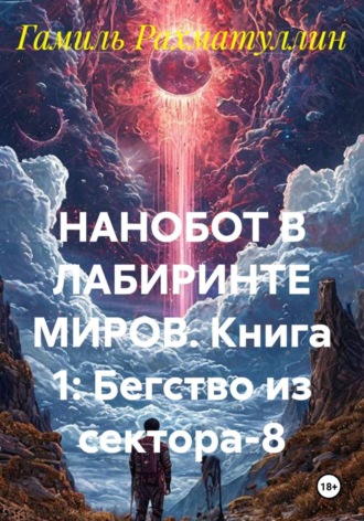 Обложка книги «НАНОБОТ В ЛАБИРИНТЕ МИРОВ. Книга 1: БЕГСТВО ИЗ СЕКТОРА 8»