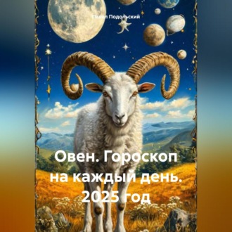 Обложка книги «Овен. Гороскоп на каждый день. 2025 год»