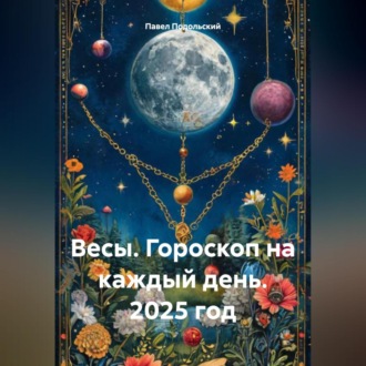 Обложка книги «Весы. Гороскоп на каждый день. 2025 год»