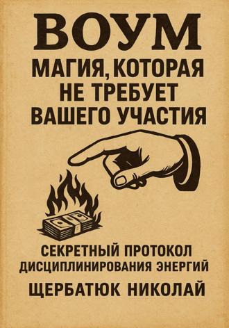 Обложка книги «ВОУМ: Магия, Которая Не Требует Вашего Участия. Секретный Протокол Дисциплинирования энергий»