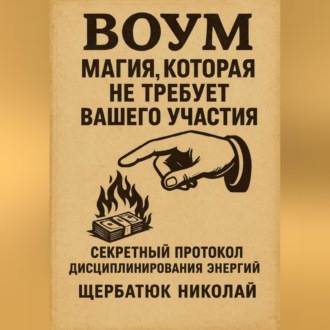 Обложка книги «ВОУМ: Магия, Которая Не Требует Вашего Участия. Секретный Протокол Дисциплинирования энергий»