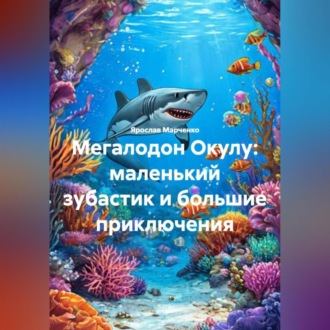 Обложка книги «Мегалодон Окулу:маленький зубастик и большие приключения»
