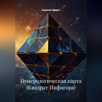 Обложка книги «Нумерологическая Карта (Квадрат Пифагора)»