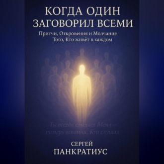 Обложка книги «Когда Один заговорил всеми. Притчи, Откровения и Молчание Того, Кто живёт в каждом»
