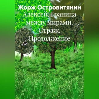 Обложка книги «Алексей. Граница между мирами. Страж. Продолжение»