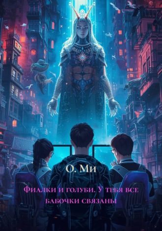 Обложка книги «Фиалки и голуби. У тебя все бабочки связаны»