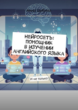 Обложка книги «Нейросеть: помощник в изучении английского языка. И не только»