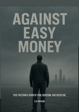 Обложка книги «Against easy money. True freedom is born of pain, boredom, and discipline»