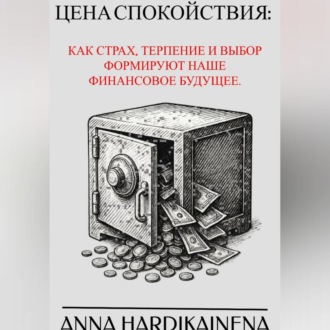 Обложка книги «Цена спокойствия: Как страх, терпение и выбор формируют наше финансовое будущее.»