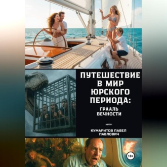 Обложка книги «Путешествие в мир Юрского периода: Грааль вечности»