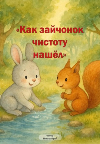 Обложка книги «Как зайчонок чистоту нашел»