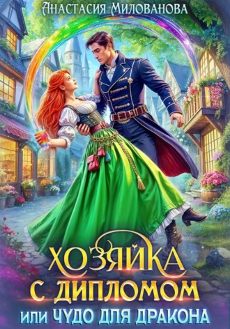 Обложка книги «Хозяйка с дипломом, или Чудо для дракона»