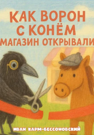 Обложка книги «Как Ворон с Конём магазин открывали»