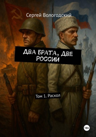 Обложка книги «Два брата, две России. Том 1. Раскол»