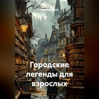 Обложка книги «Городские легенды для взрослых»