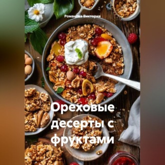 Обложка книги «Ореховые десерты с фруктами»