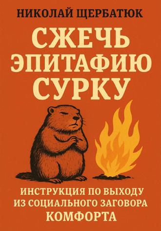 Обложка книги «Сжечь Эпитафию Сурку: Инструкция по выходу из Социального Заговора Комфорта»