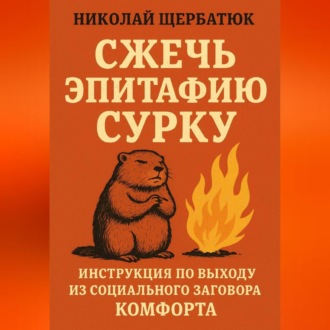 Обложка книги «Сжечь Эпитафию Сурку: Инструкция по выходу из Социального Заговора Комфорта»