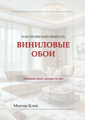 Обложка книги «Как правильно выбрать виниловые обои»
