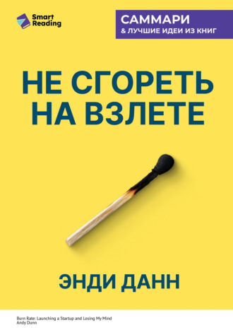 Не сгореть на взлете. Стартап на грани сумасшествия. Энди Данн. Саммари. 