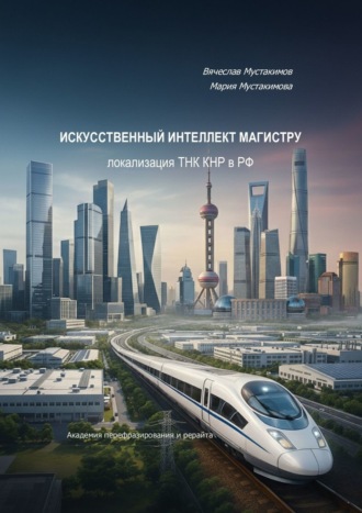 Обложка книги «Искусственный интеллект магистру – локализация ТНК КНР в РФ»