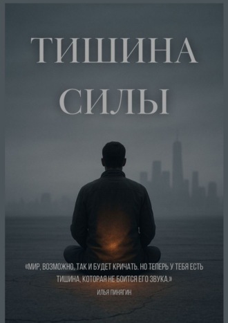 Обложка книги «Тишина силы. Мир, возможно, так и будет кричать. Но теперь у тебя есть тишина, которая не боится его звука»