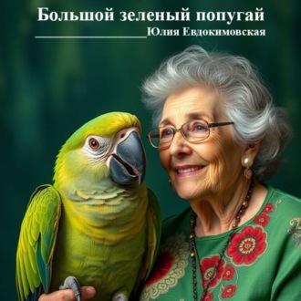 Обложка книги «Юлия Евдокимовская Большой зелёный попугай»