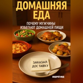 Обложка книги «Домашняя еда: почему мужчины избегают домашней пищи»